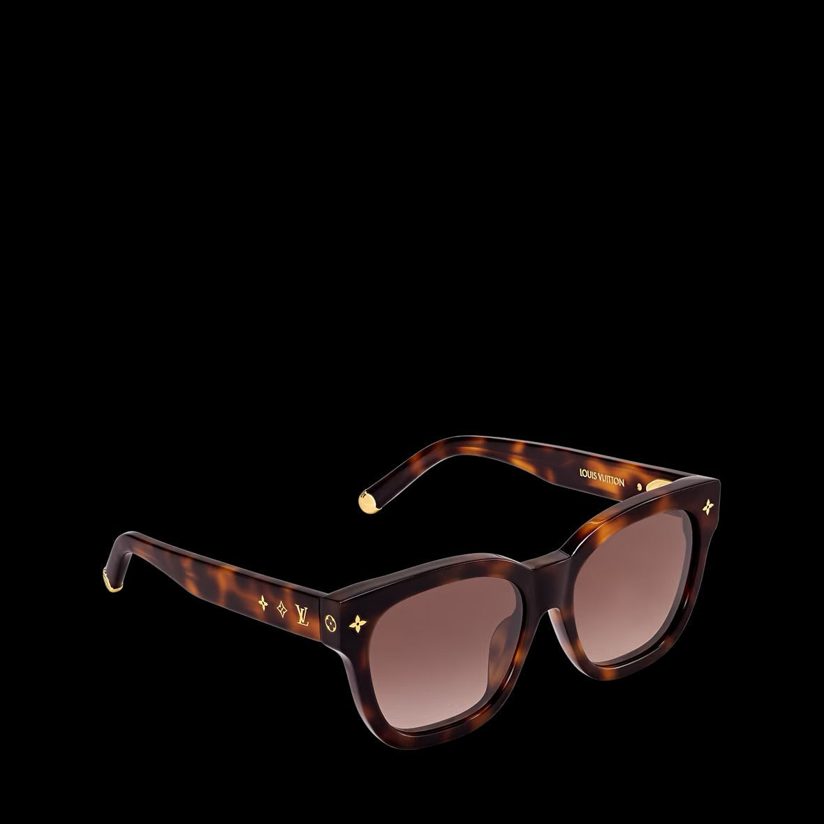 Louis Vuitton Dark Tortoise My Monogram Square Sunglasses (RRP £390)