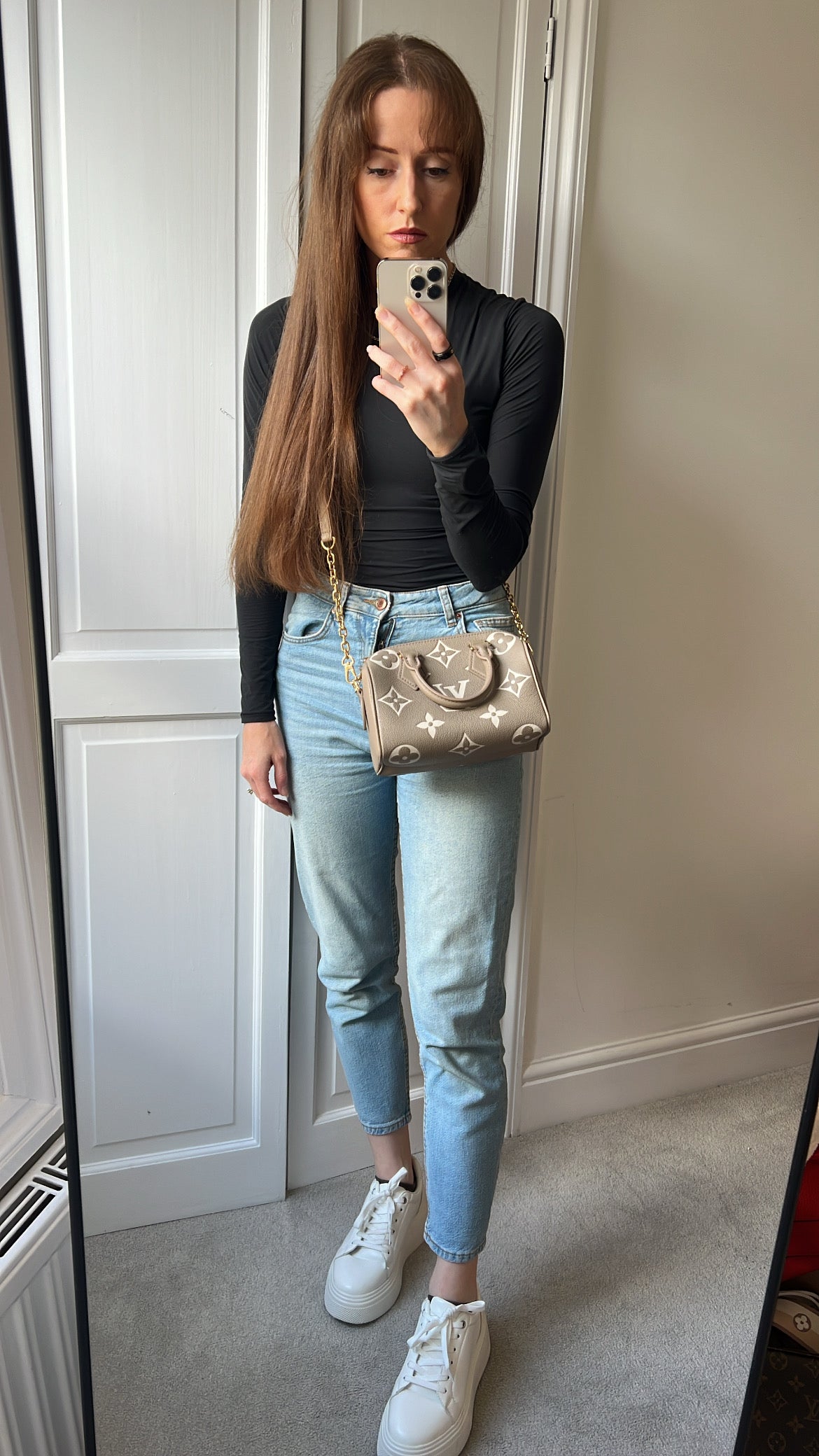 Louis Vuitton Speedy Bicolour Empreinte Bandouliere 20 (RRP £2050)