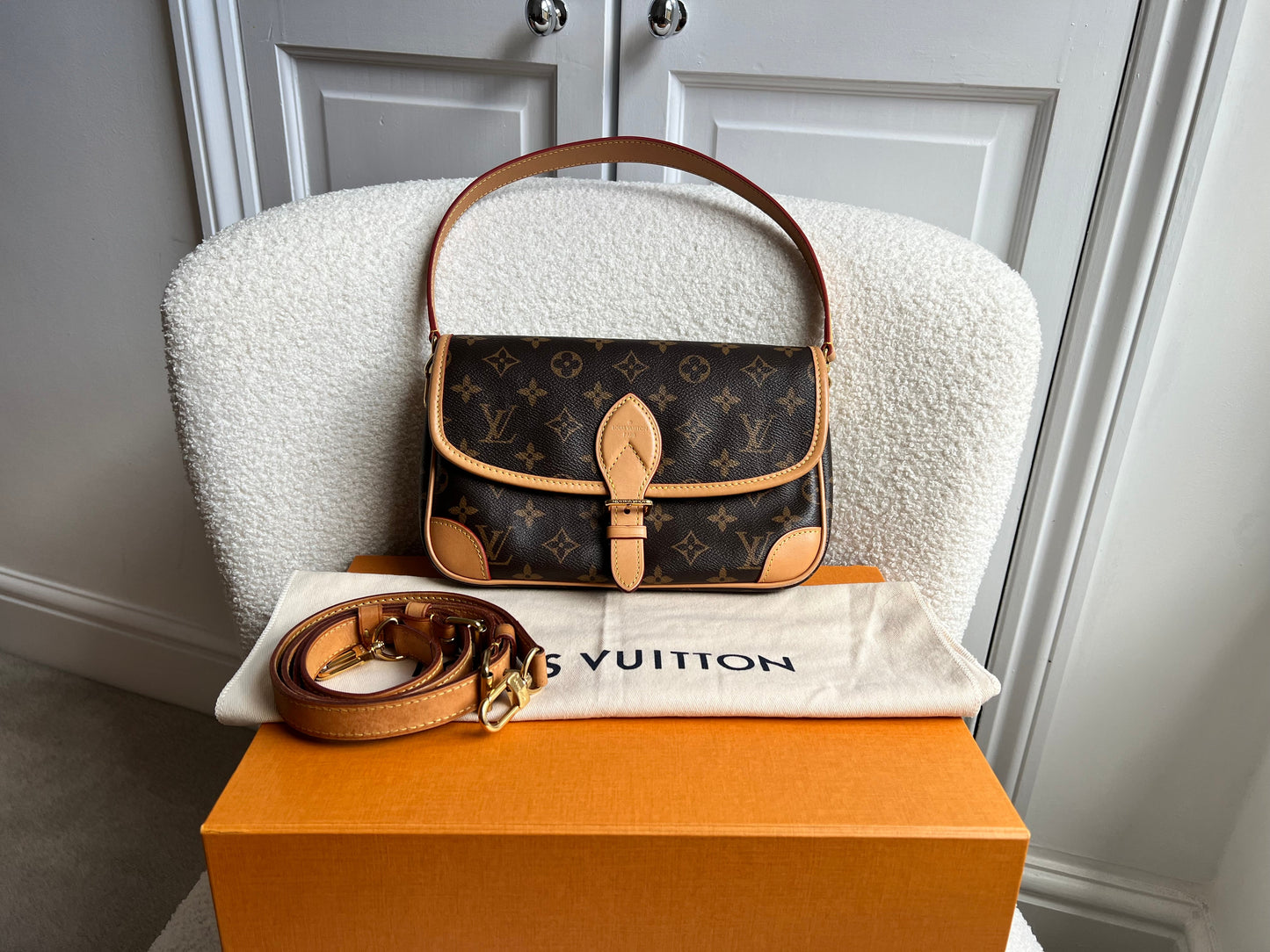 Louis Vuitton Diane Satchel Monogram (RRP £1,890)