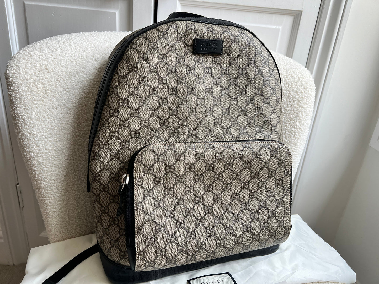 Gucci GG Supreme Large Backpack
