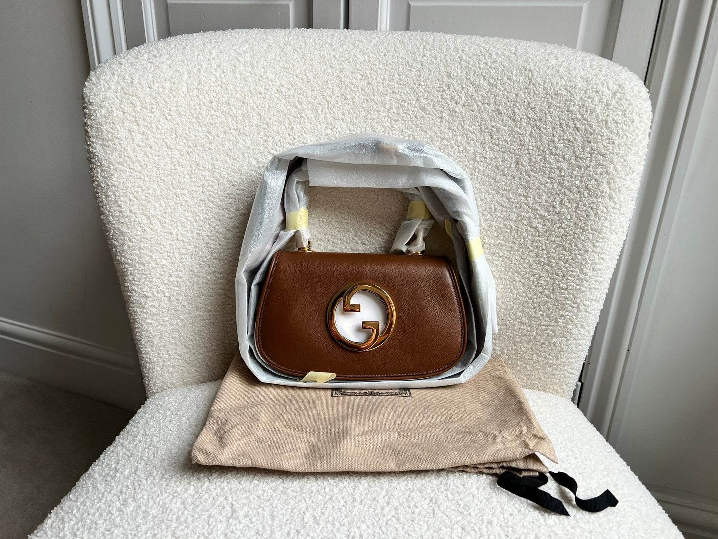 Gucci Tan Blondie Small Shoulder Bag (RRP £1940)