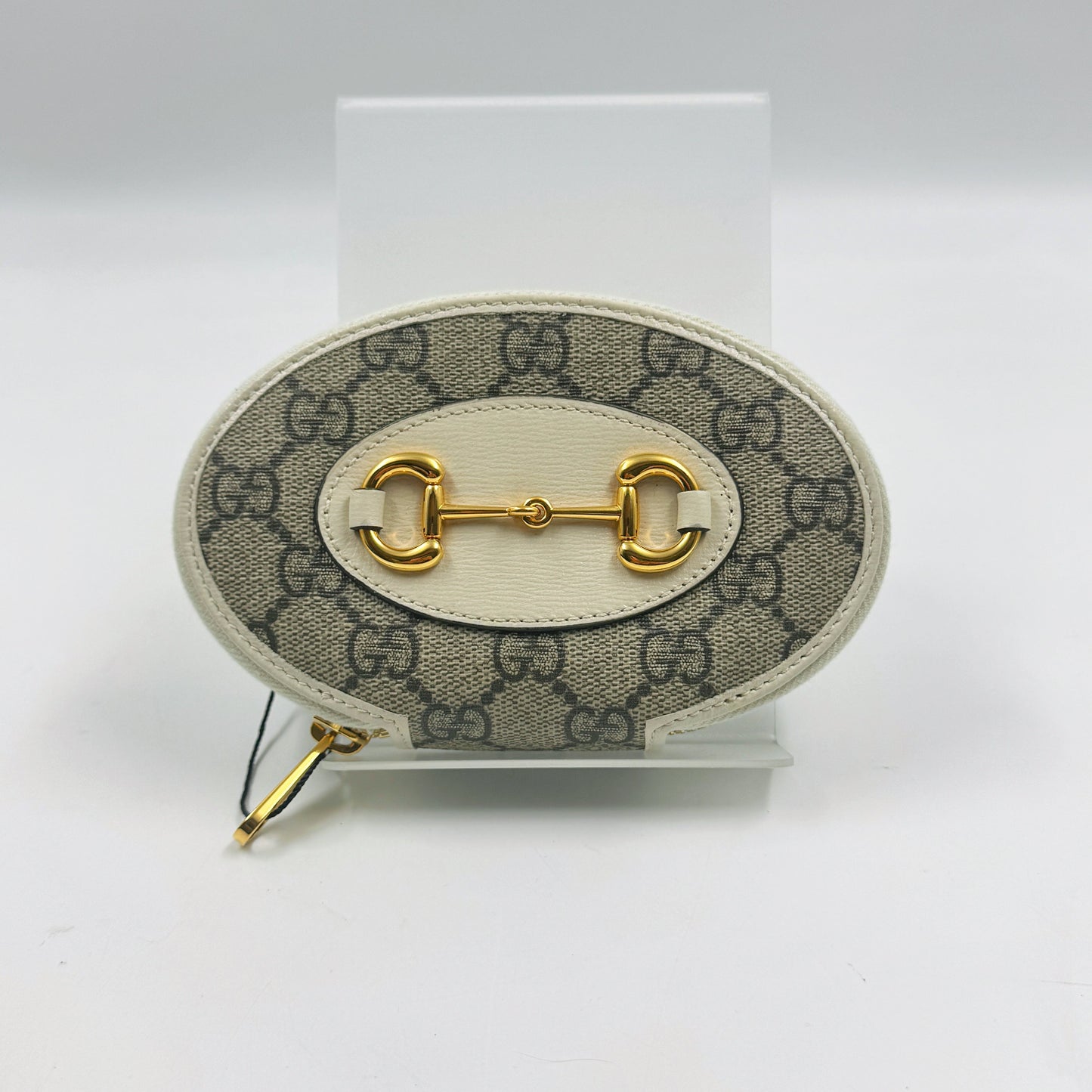 Gucci 1955 GG Supreme Horsebit Coin Case Wallet TWS