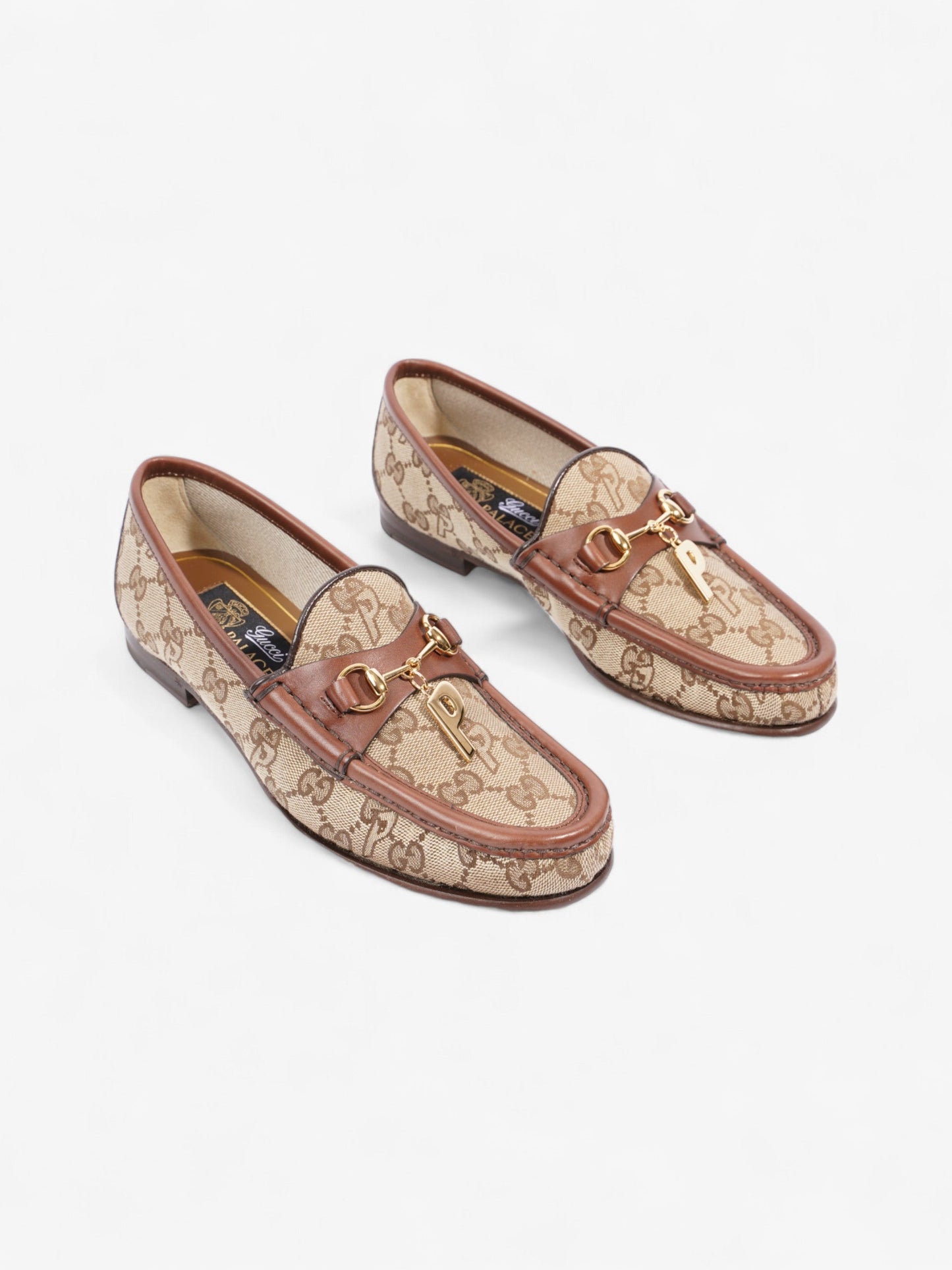 Gucci x Palace Horsebit P Charm Loafer GG Supreme / Brown Canvas EU 35.5 UK 2.5