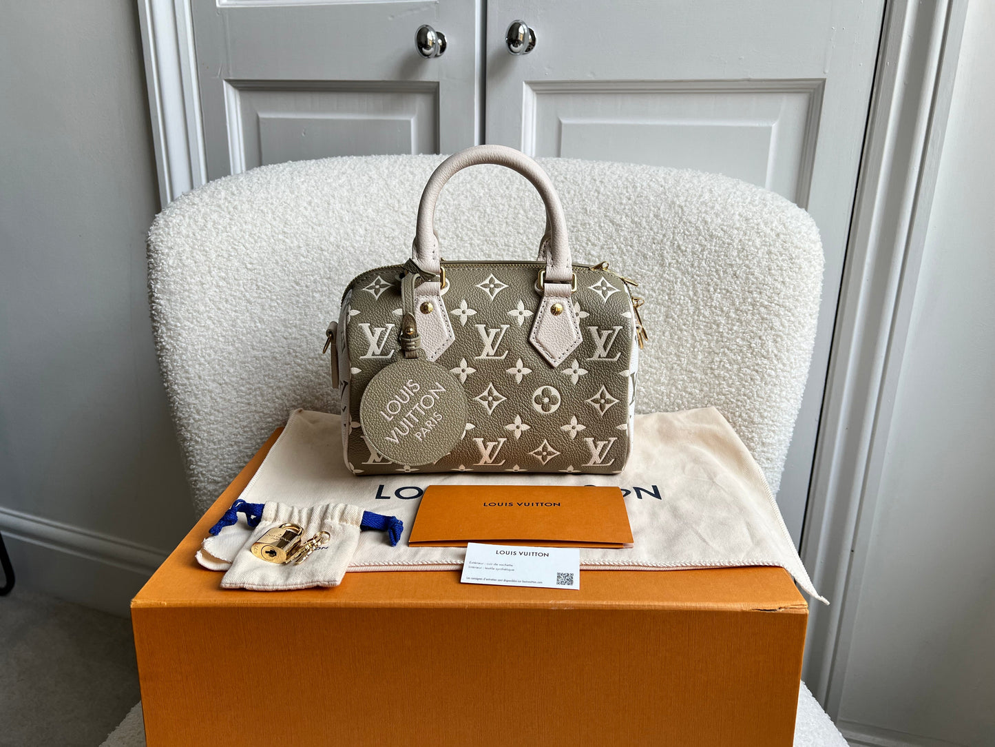 Louis Vuitton In the Spring Speedy Bicolour Bandouliere 20