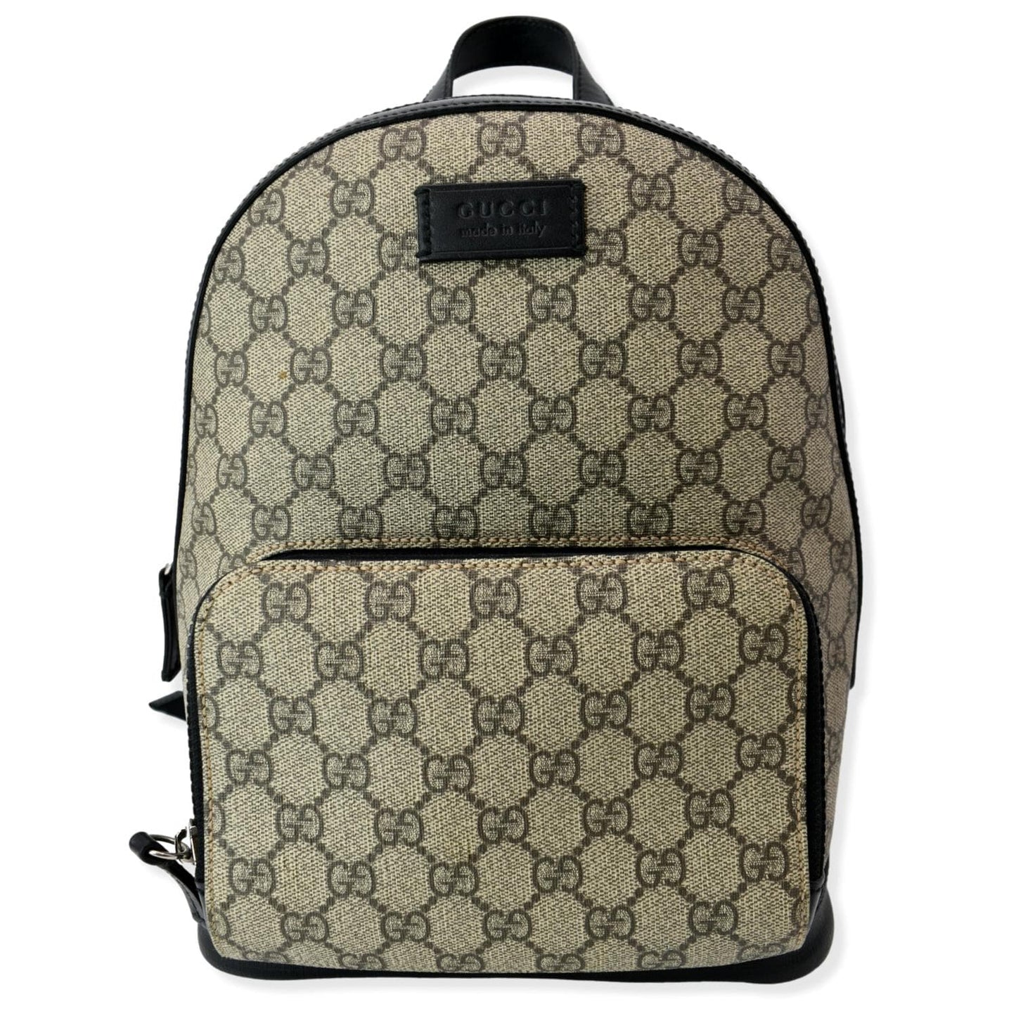 GUCCI Eden Small GG Monogram Supreme Backpack Beige 429020