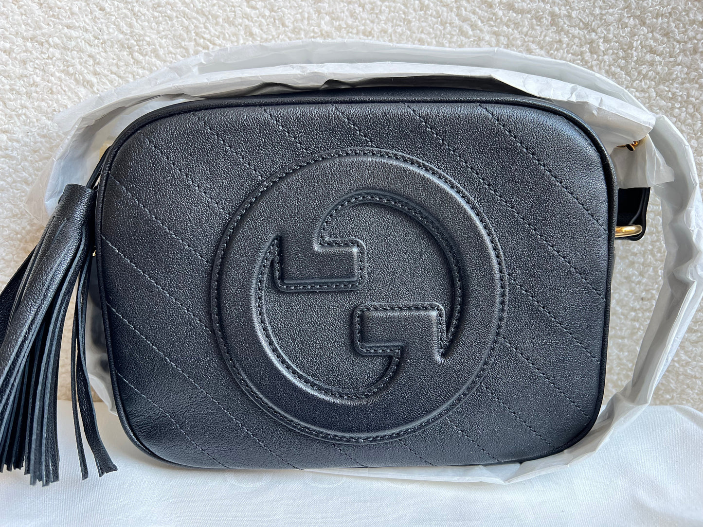 Gucci Black Small Blondie Shoulder Bag (RRP £1380)