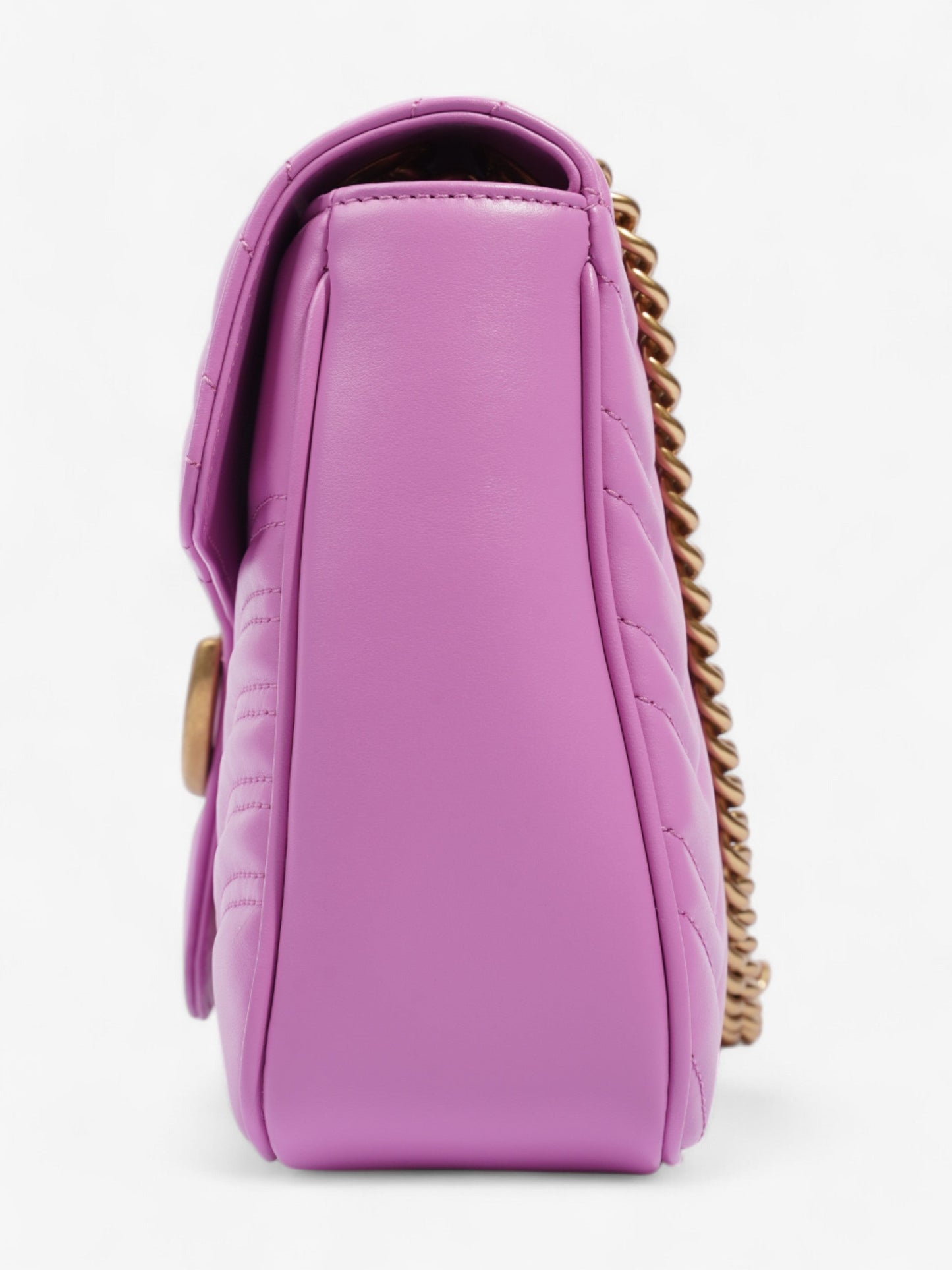 Gucci GG Marmont Light Purple Matelasse Leather Medium