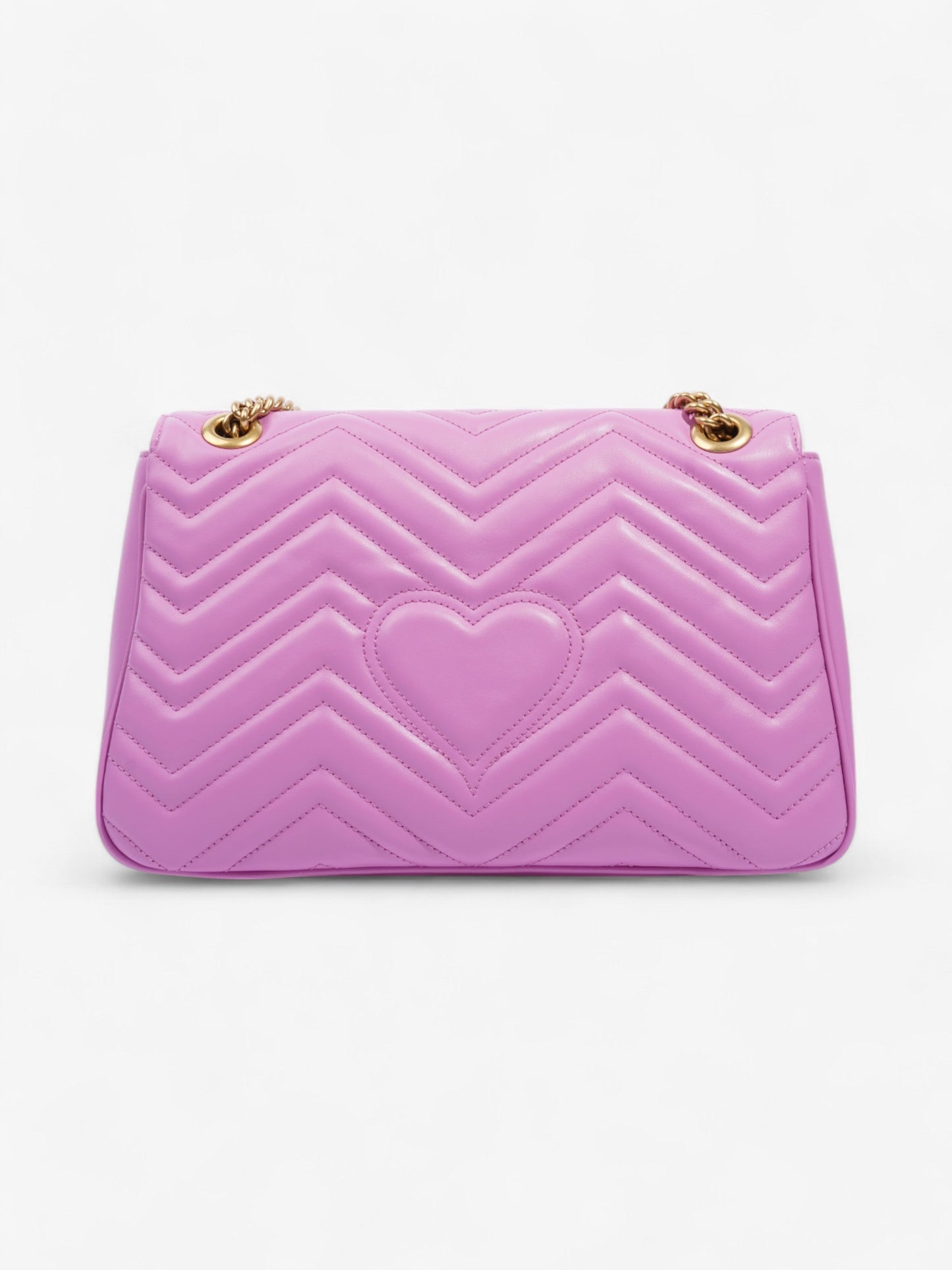 Gucci GG Marmont Light Purple Matelasse Leather Medium