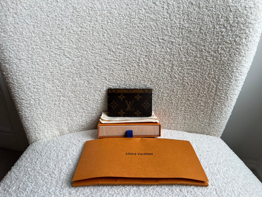 Louis Vuitton Card Holder Reverse Monogram (RRP £195)