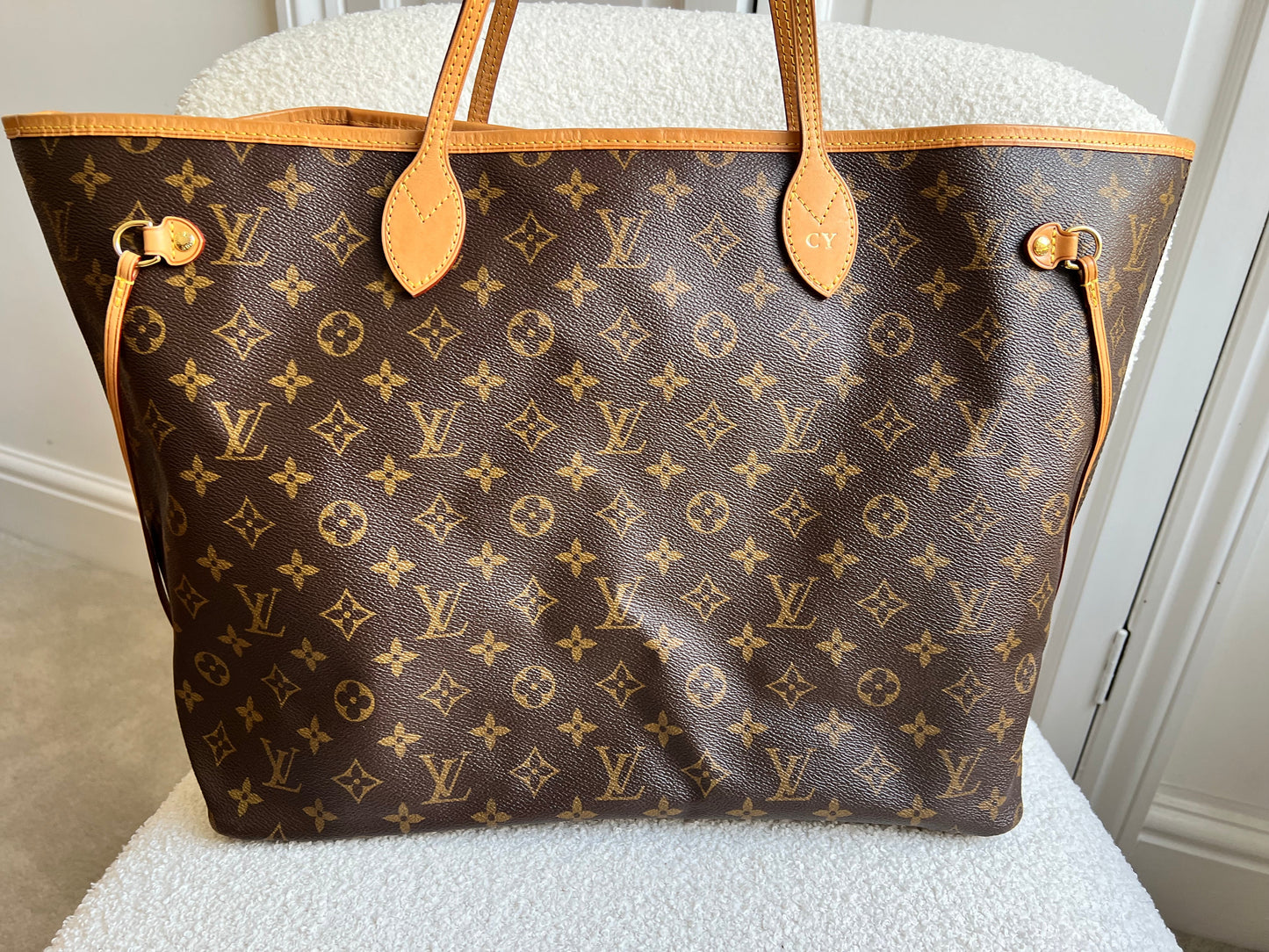 Louis Vuitton Neverfull GM Monogram Pivoine Interior (RRP £1,470)
