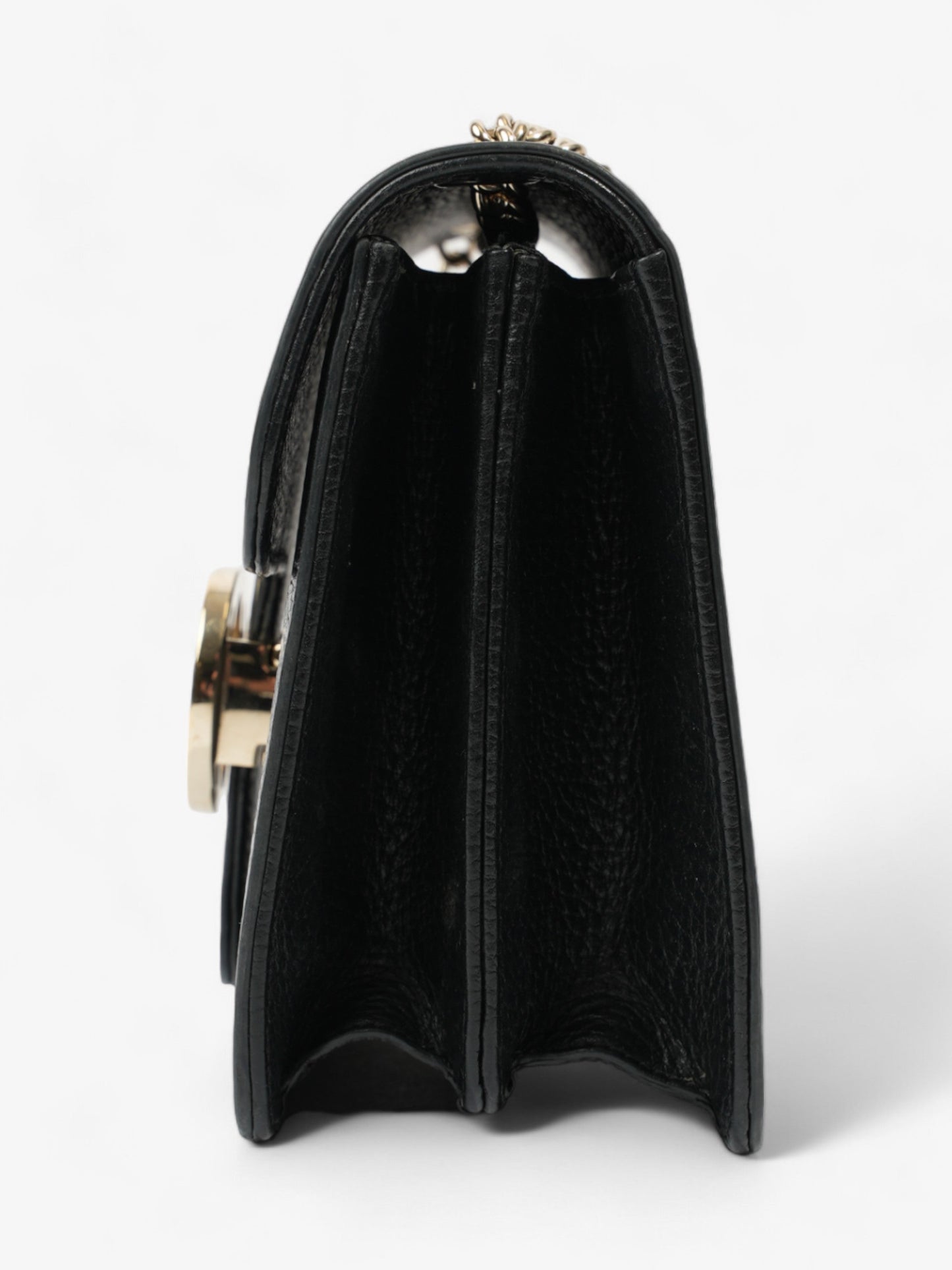 Gucci Interlocking Bag Black Leather