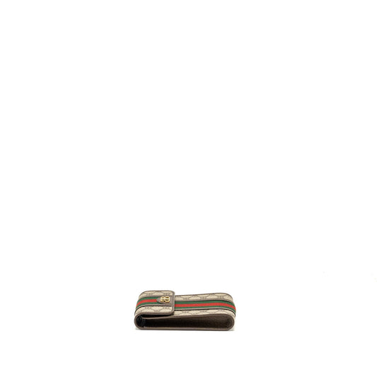 GUCCI x BALENCIAGA The Hacker Project Phone Crossbody Bag Canvas/Leather Brown/Multicolour