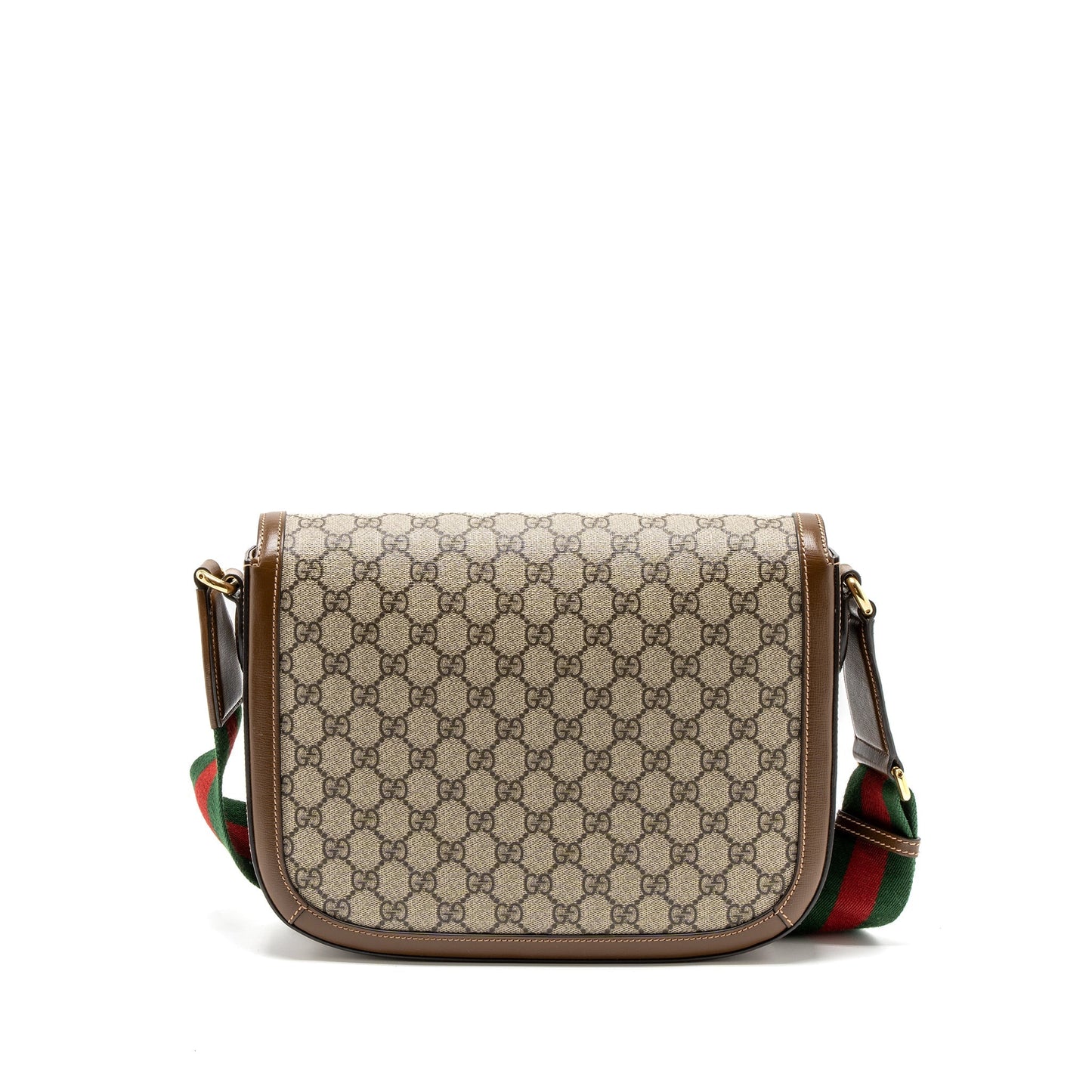 Gucci Horsebit 1955 Shoulder Bag GG Supreme Canvas Beige/Ebony