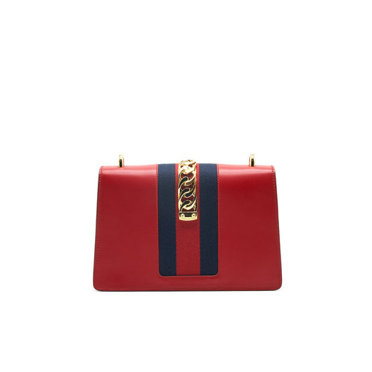 Gucci Small Sylvie Bag Red with