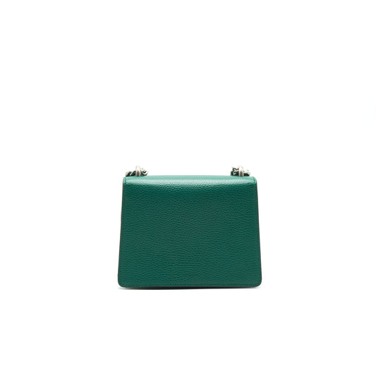 GUCCI DIONYSUS MINI LEATHER BAG GREEN