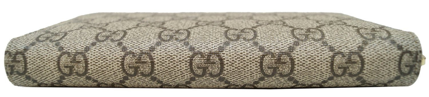 GUCCI GG Supreme Zip Around Wallet 410102