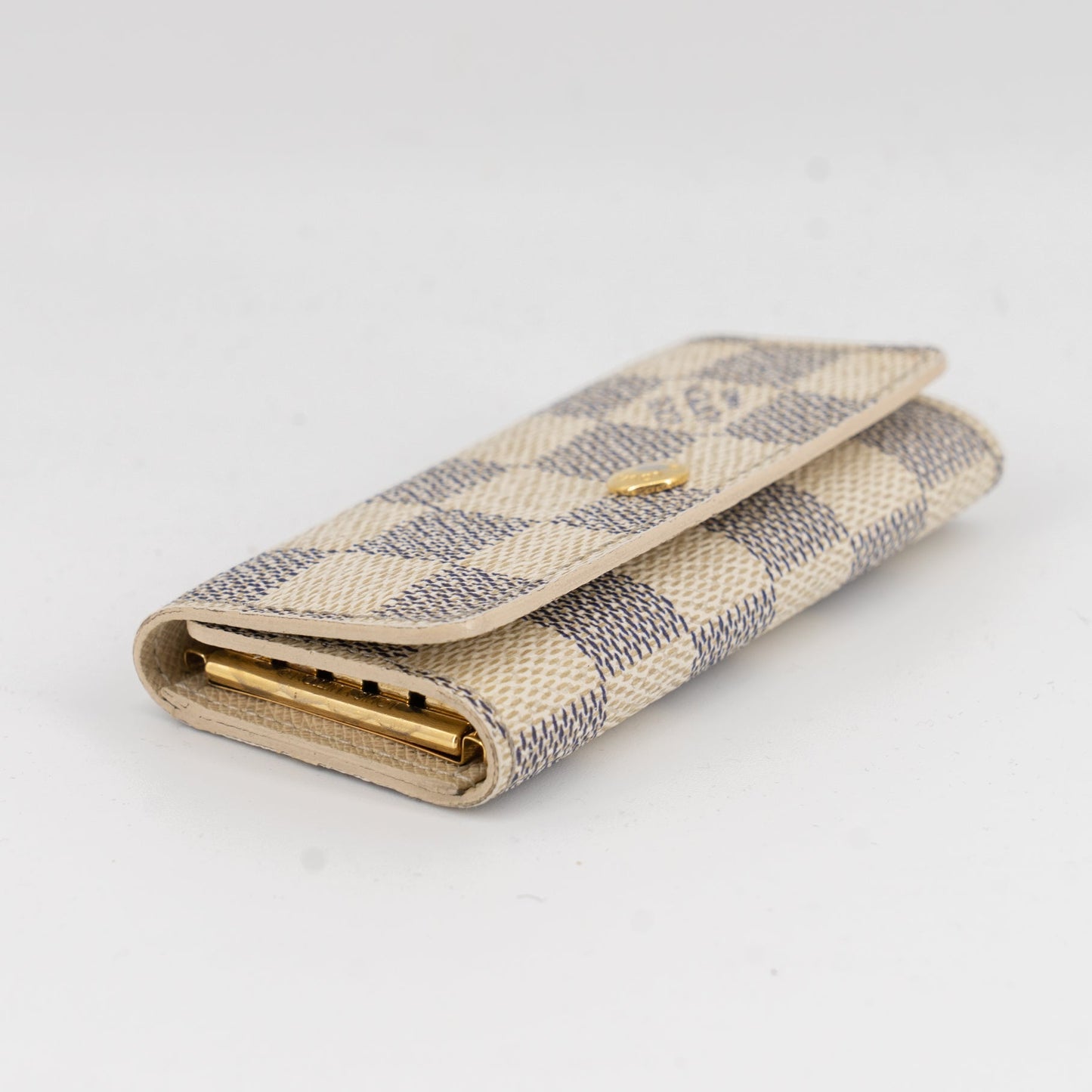 Louis Vuitton Damier Azur key holder