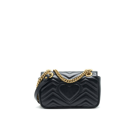 GUCCI GG MINI MARMONT BLACK