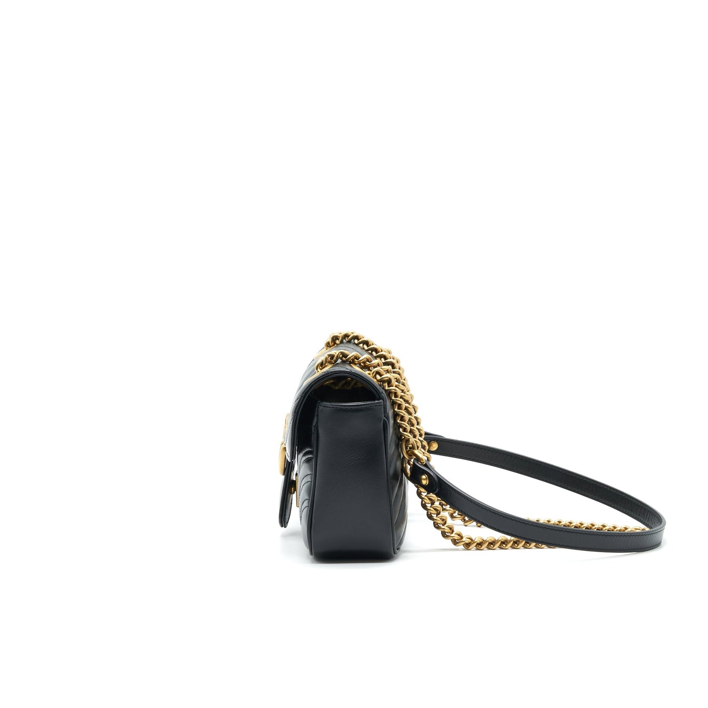 GUCCI GG MINI MARMONT BLACK