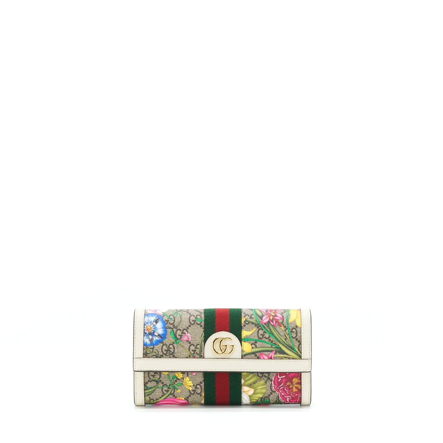 Gucci Flower Long Wallet Multicolour