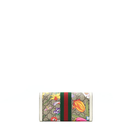 Gucci Flower Long Wallet Multicolour