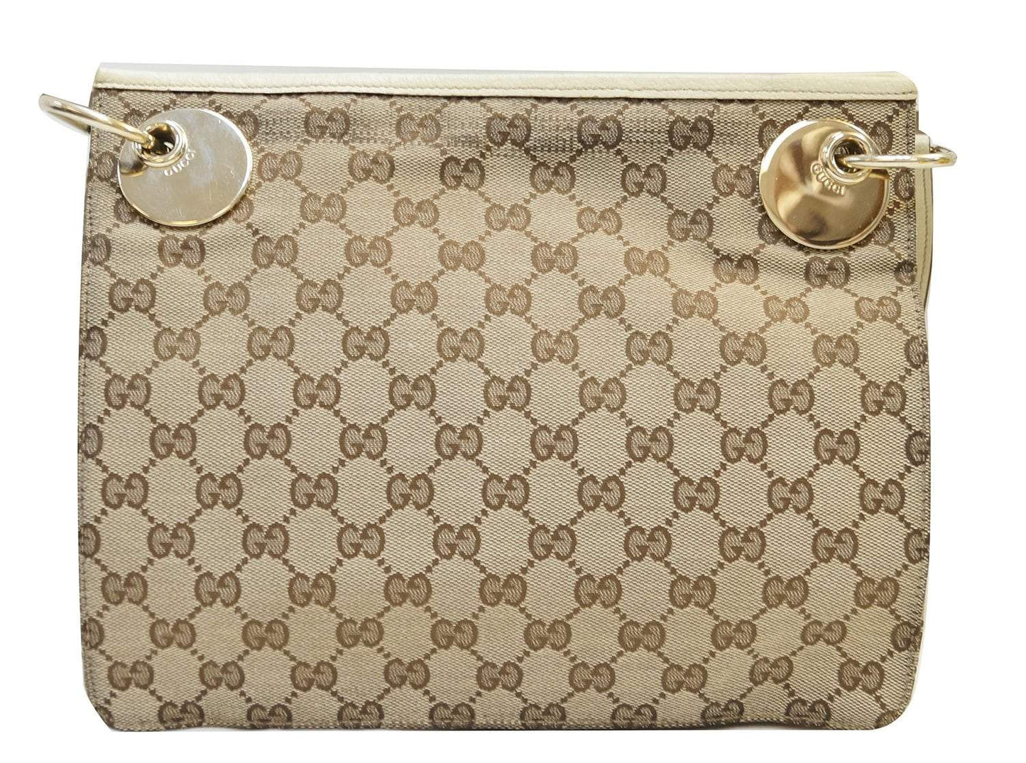 GUCCI GG Canvas Messenger Bag 120841