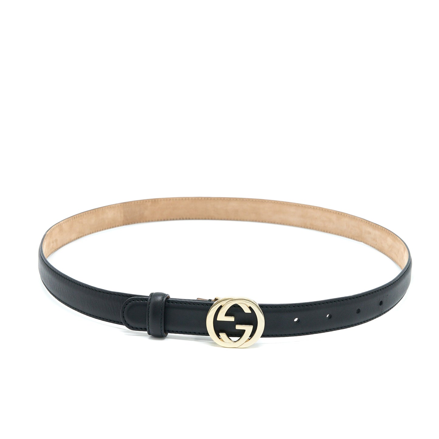 Gucci GG Logo Belt 85cm Black L