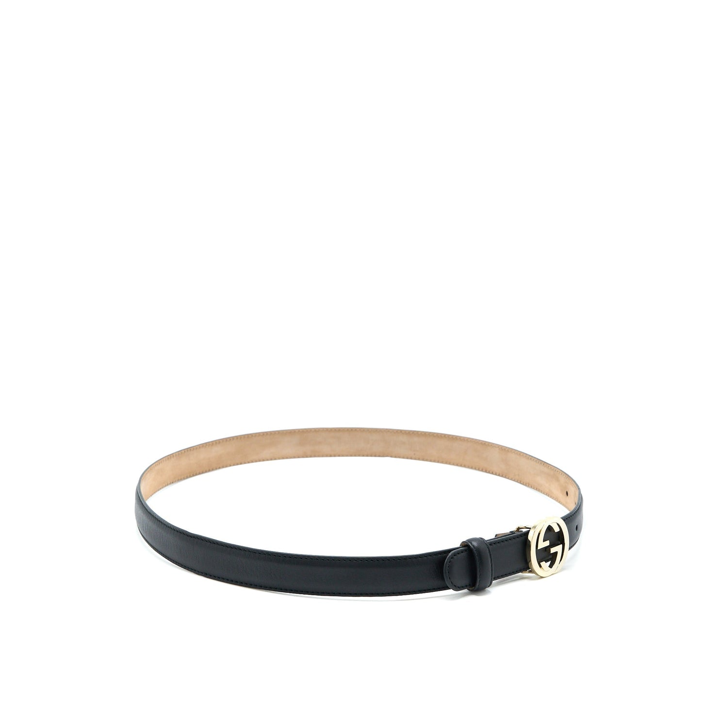 Gucci GG Logo Belt 85cm Black L