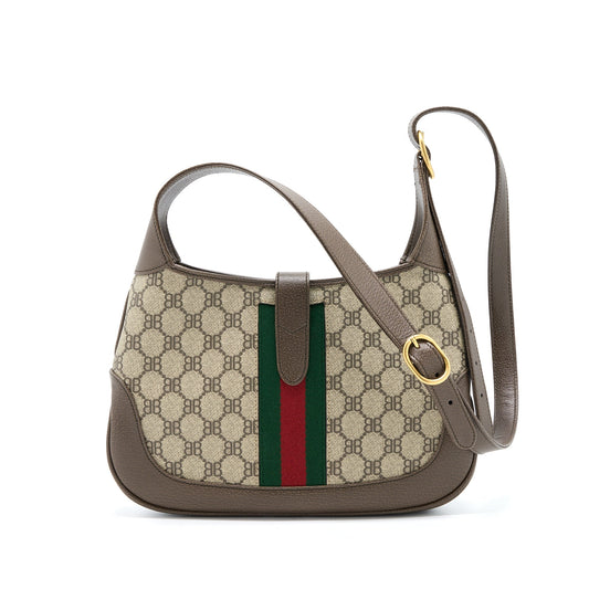 Gucci/Balenciaga Jackie Bag Supreme Canvas And Leather