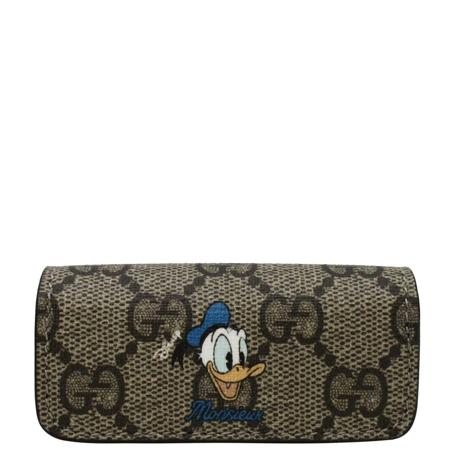 GUCCI GG Coated Canvas Lipstick Case Beige 669984