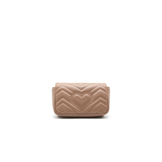 Gucci GG Marmont Super Mini Leather Shoulder Bag