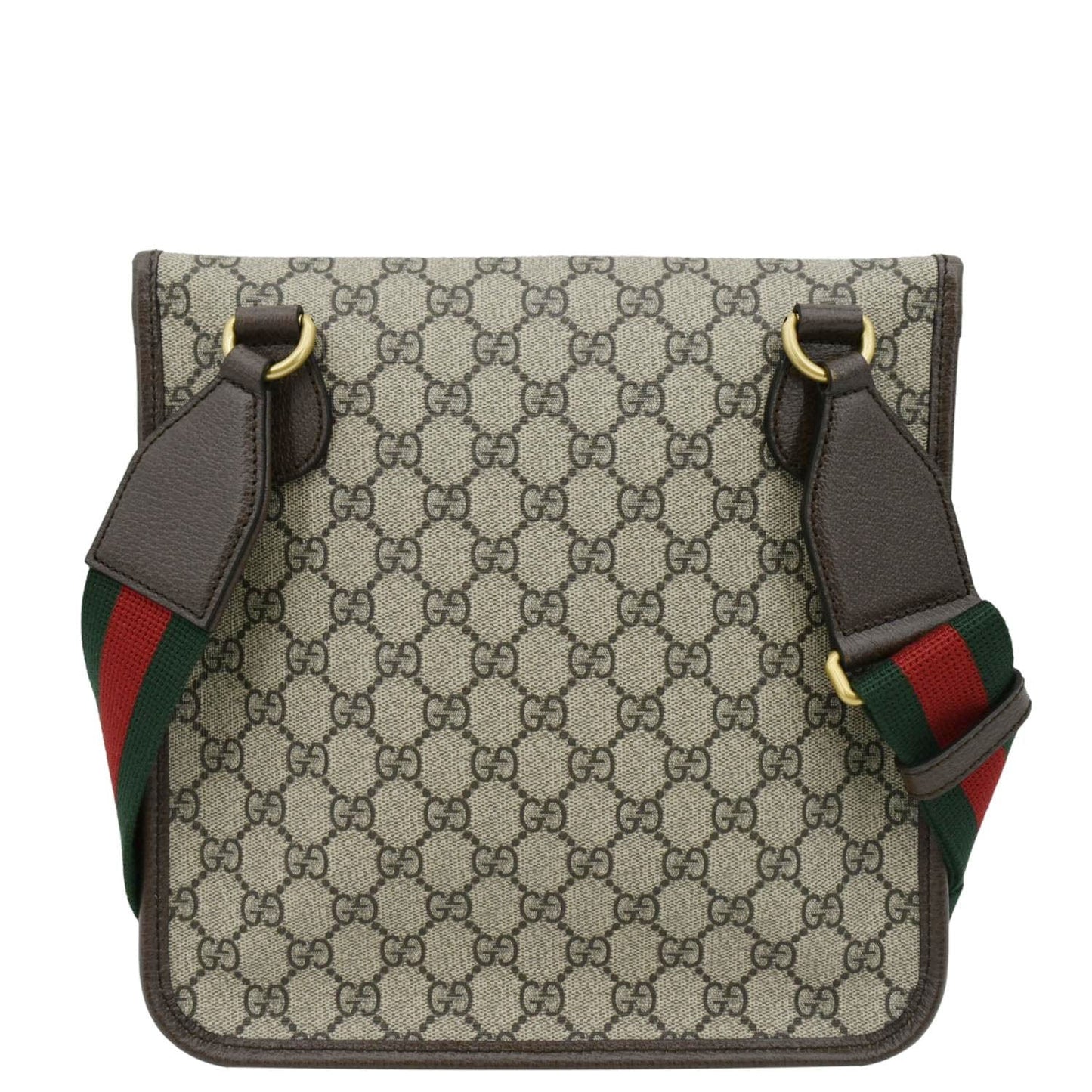 GUCCI Neo Vintage Medium GG Supreme Canvas Messenger Bag Beige 598604