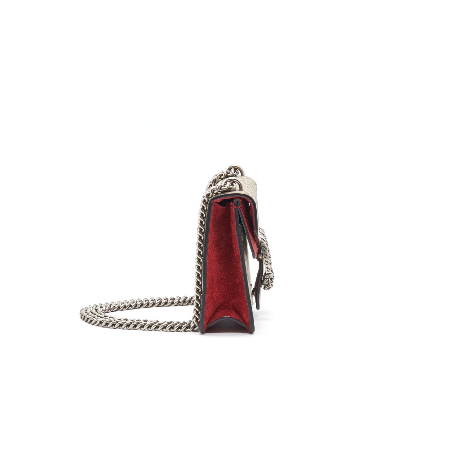 GUCCI DIONYSUS GG SUPREME MINI BAG RED