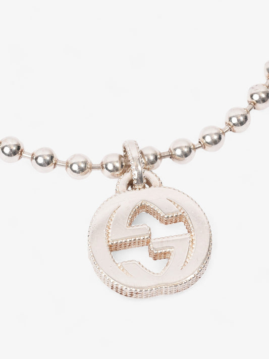 Gucci Interlocking G Bracelet Silver Silver Sterling 17