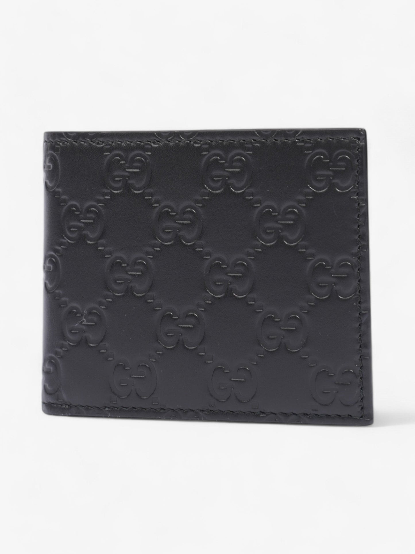 Gucci GG Embellished Wallet Black Leather