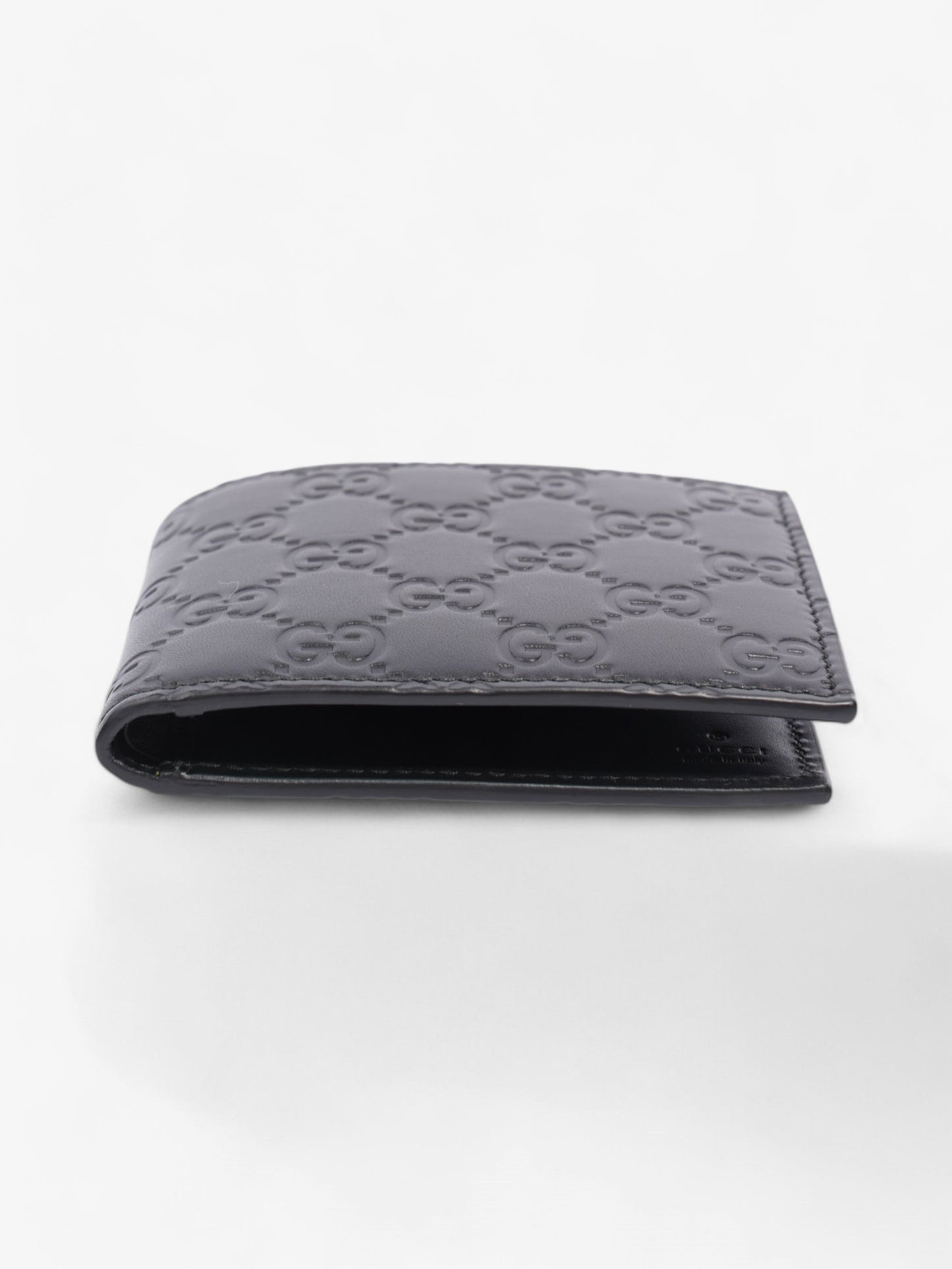 Gucci GG Embellished Wallet Black Leather