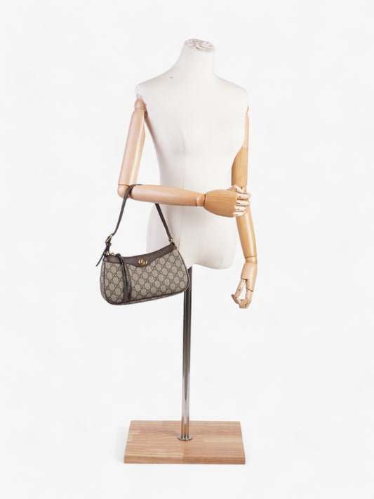 Gucci Ophidia GG Supreme / Brown Canvas Small