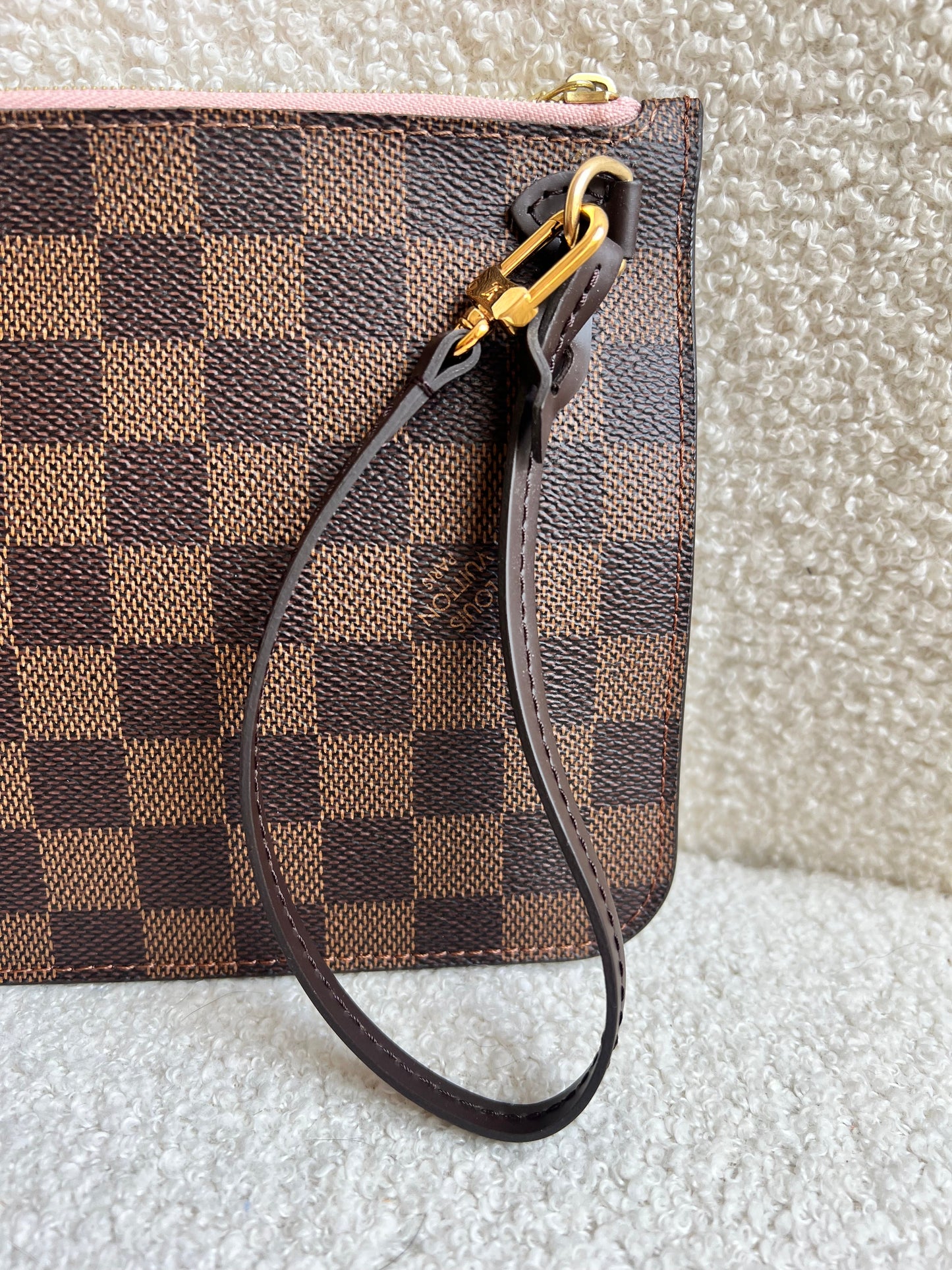 Louis Vuitton Pouch (from Neverfull) in Damier Ebene