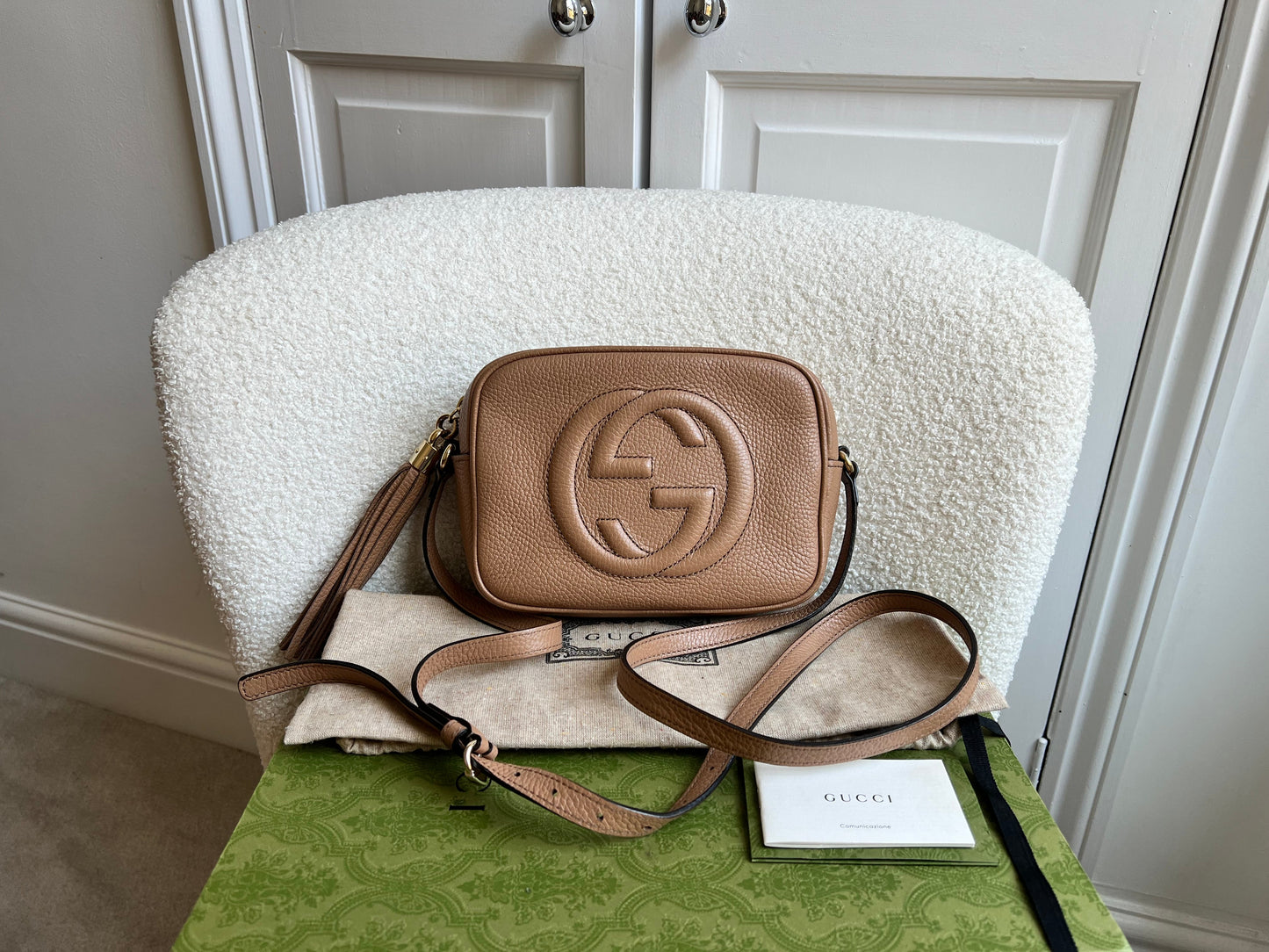 Gucci Rose Beige Soho Disco (RRP £1050)