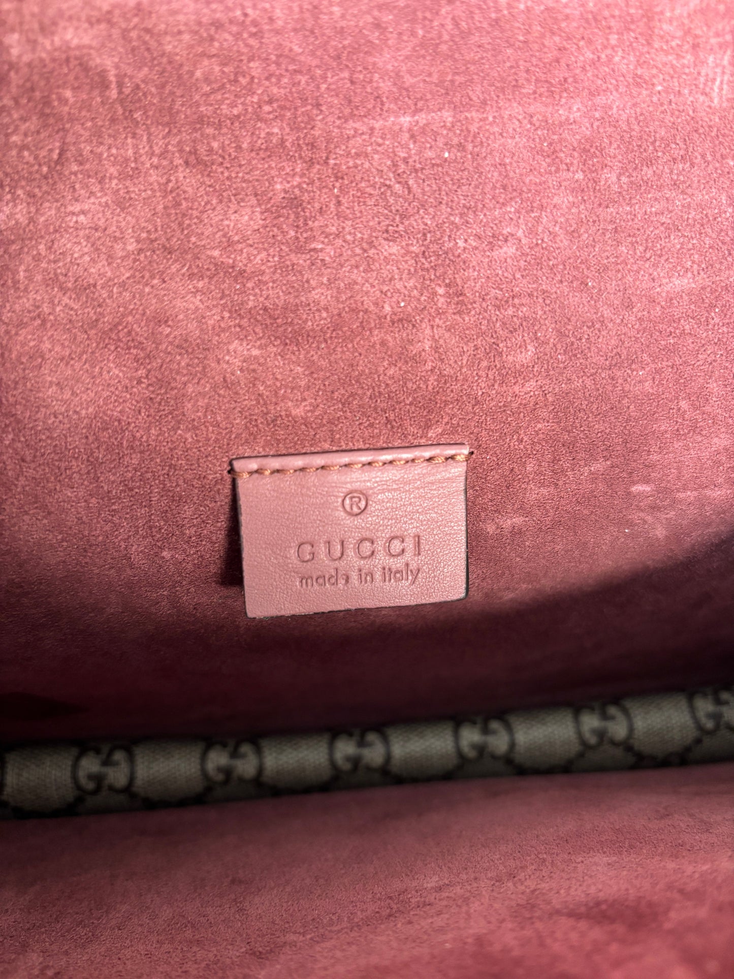 Gucci Dionysus GG Blooms Supreme Shoulder Bag - Preloved