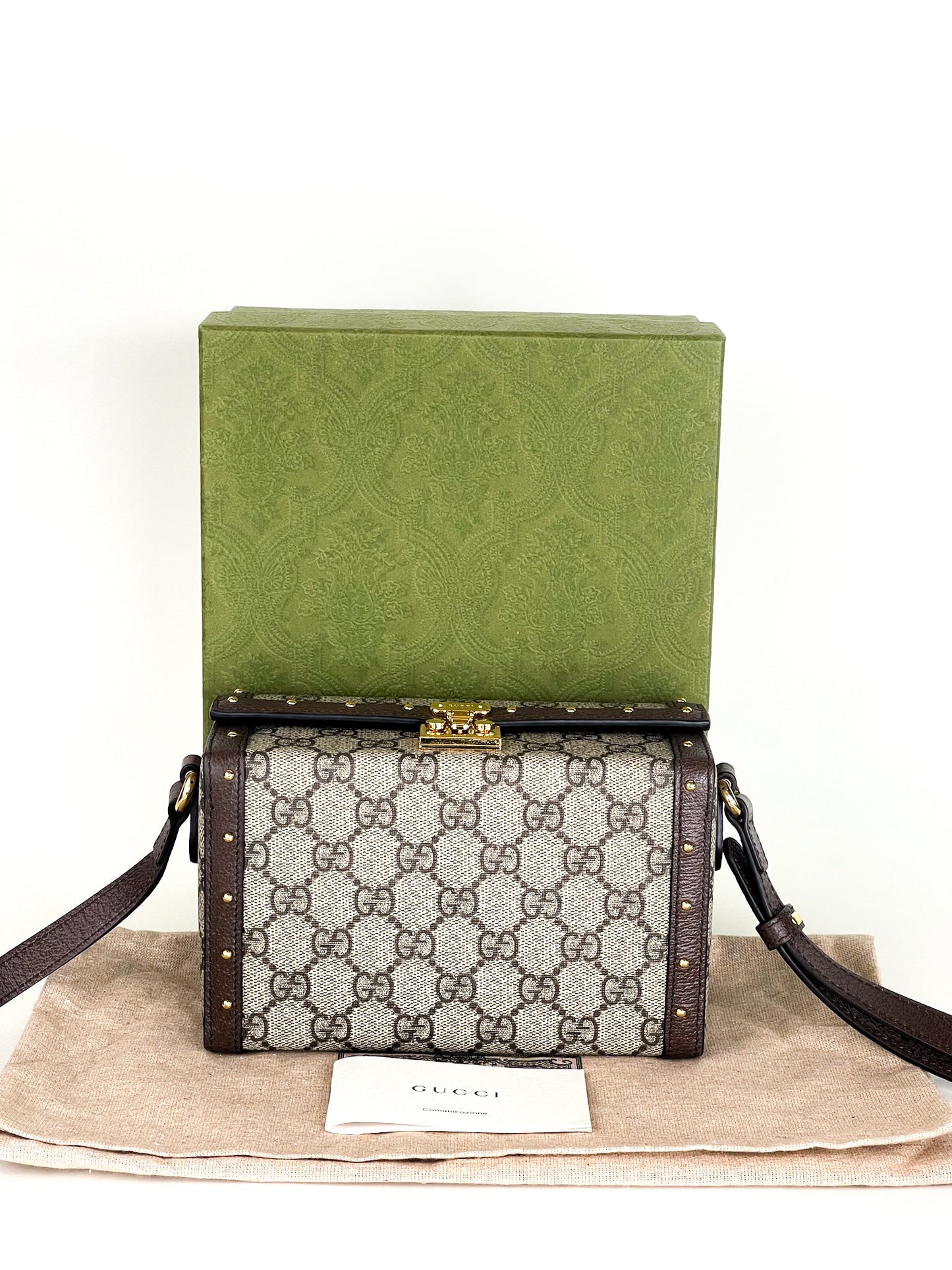 Gucci GG Supreme Trunk Bag