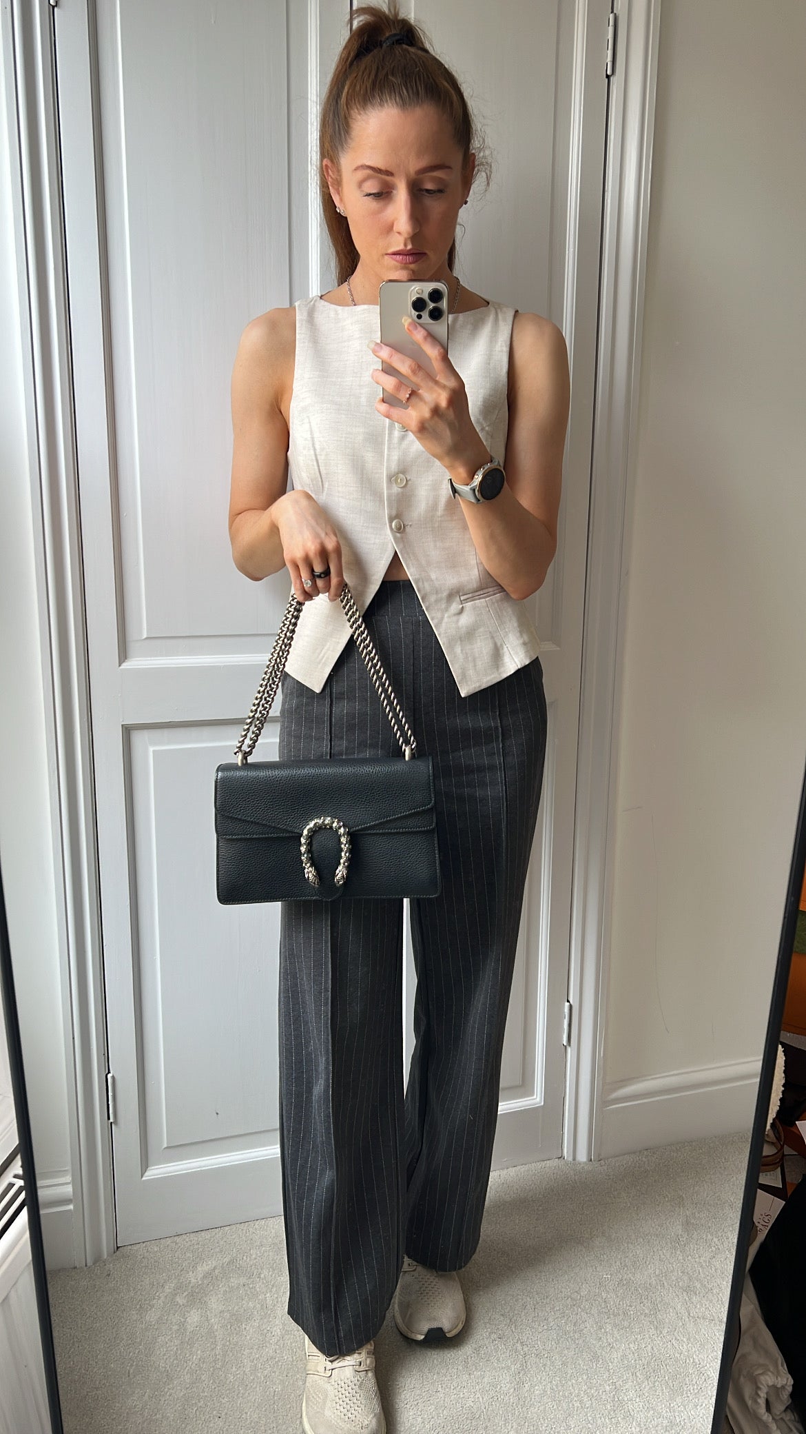 Gucci Dionysus GG Black Small Shoulder Bag (RRP £2,670)