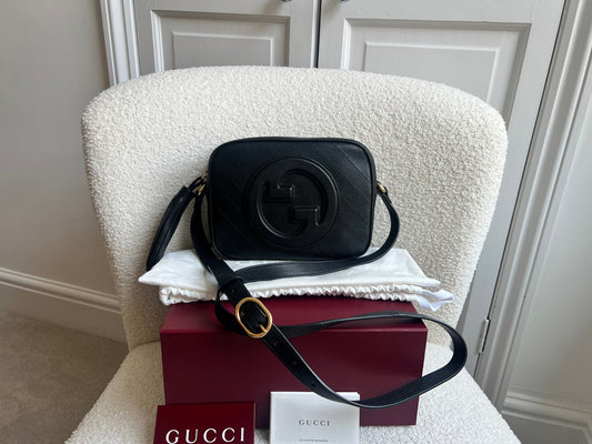Gucci Black Small Blondie Shoulder Bag (RRP £1380)