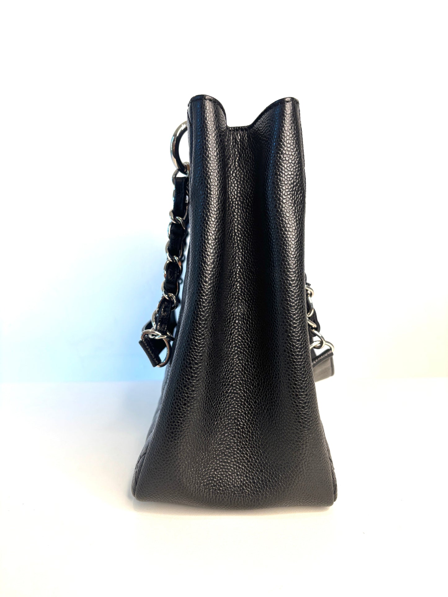 Chanel Black Caviar Large GST Shopping Shoulder Bag