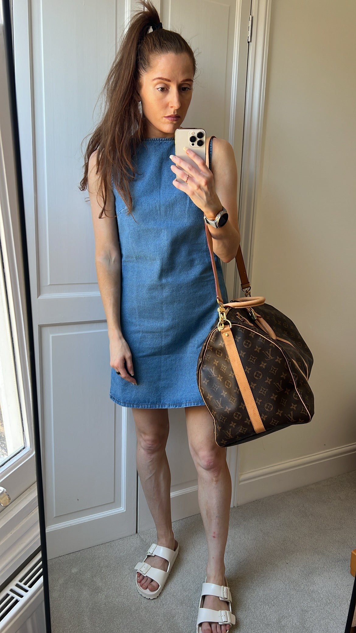 Louis Vuitton Keepall Bandouliere 55 Monogram (RRP £2,050)