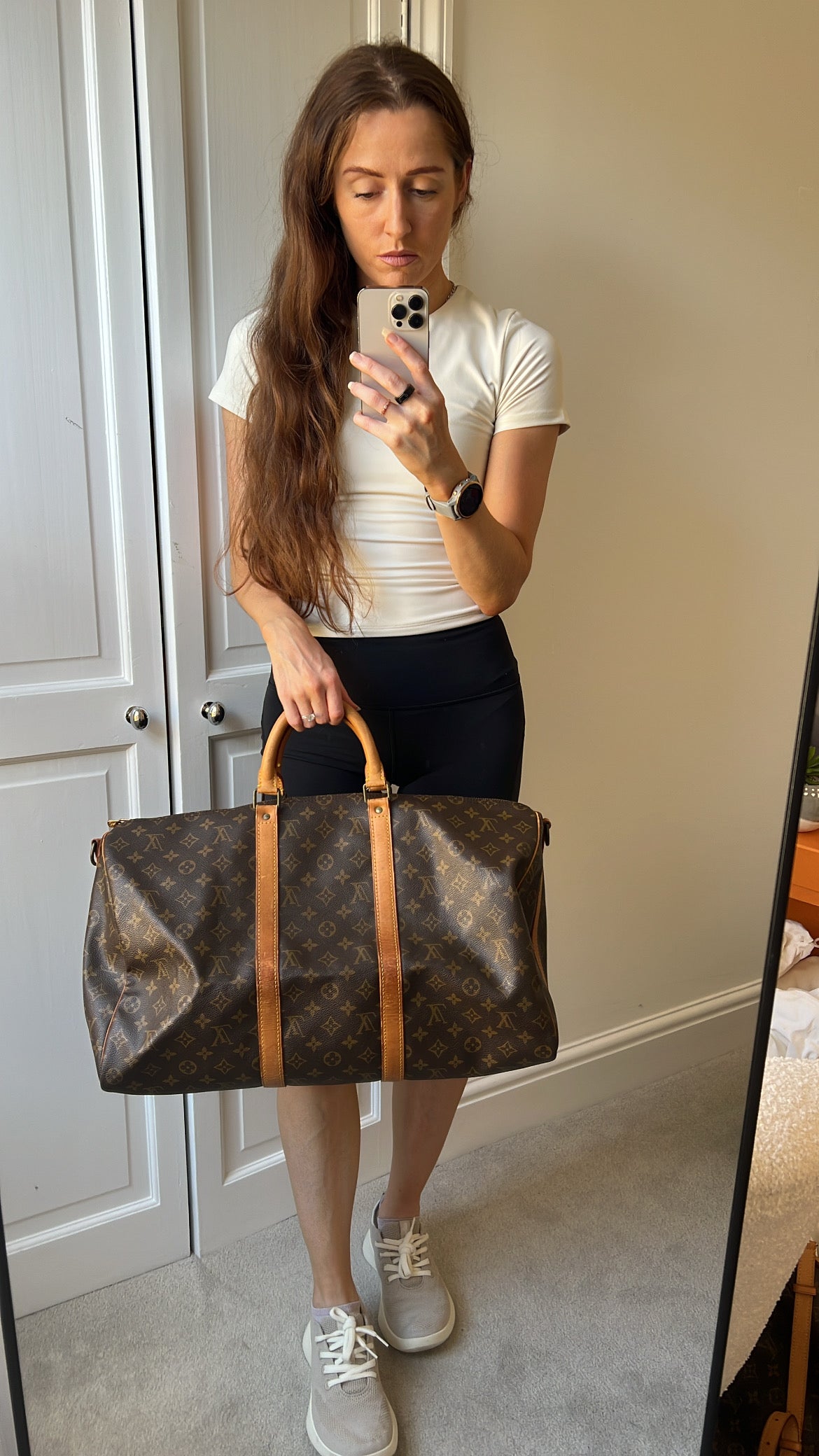 Louis Vuitton Keepall Bandouliere 50 Monogram