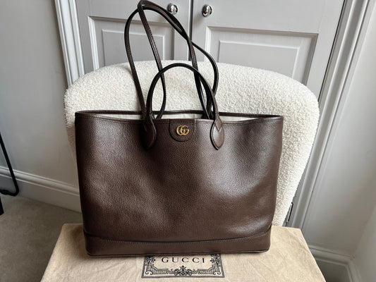 Gucci Brown Ophidia GG Medium Tote (RRP £1440)