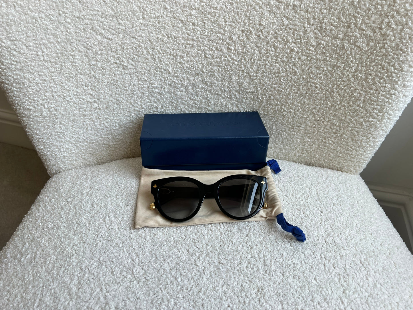 Louis Vuitton Black My Monogram Square Sunglasses (RRP £390)