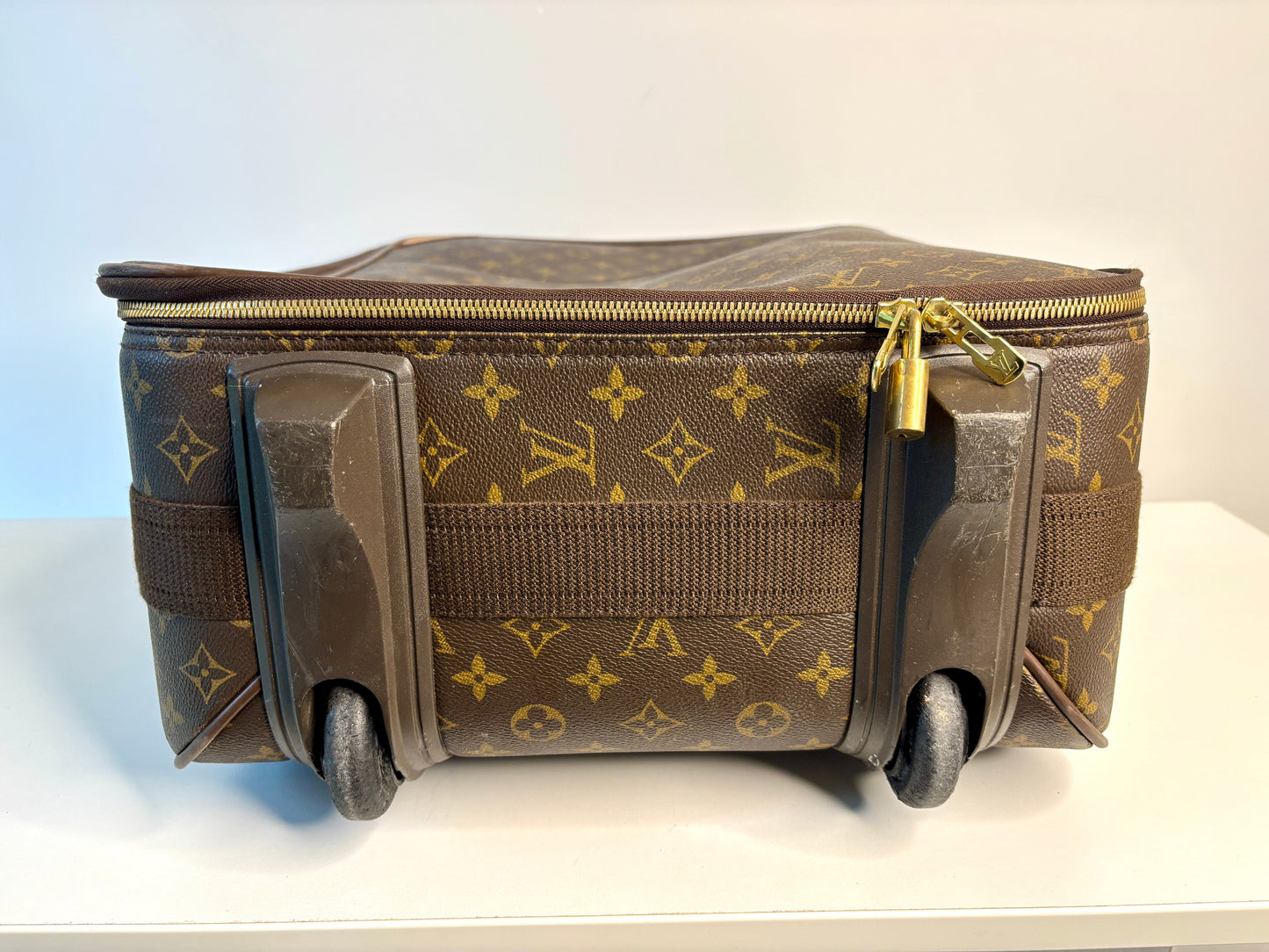 Louis Vuitton Pegase 55 Monogram Suitcase Travel Bag - Preloved