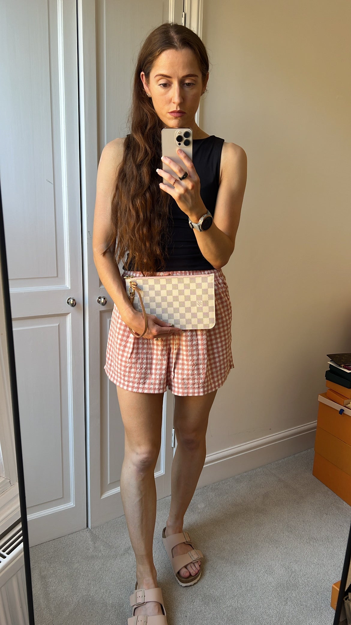 Louis Vuitton Pouch (from Neverfull) in Damier Azur